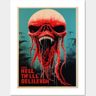 Fictional Horror Movie Poster Posters and Art